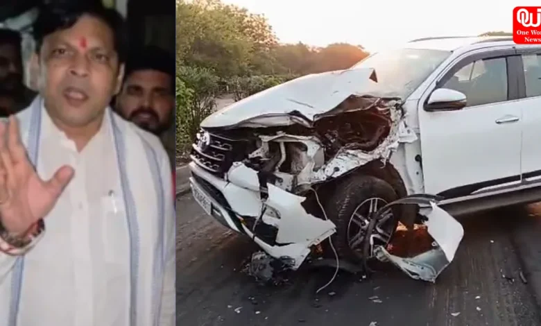 MP Prashant Padole Car Accident