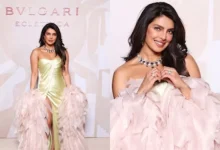 Priyanka Chopra, Pastel Nicolas Jebran, Bvlgari Milan Event