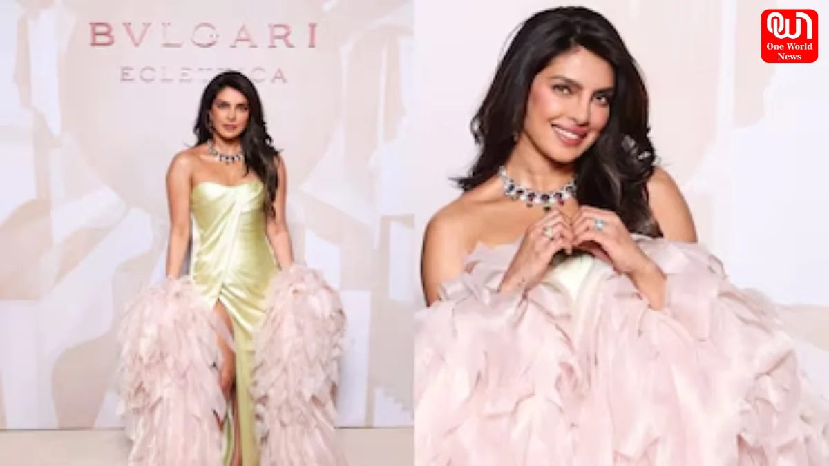 Priyanka Chopra, Pastel Nicolas Jebran, Bvlgari Milan Event