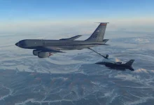 US KC-135 Military Aircraft Crashes