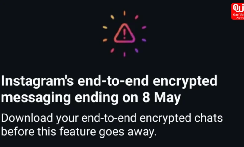 instagram end to end encryption