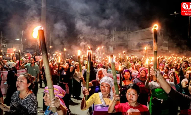 Fresh Protests Rock Manipur, Bomb Attack