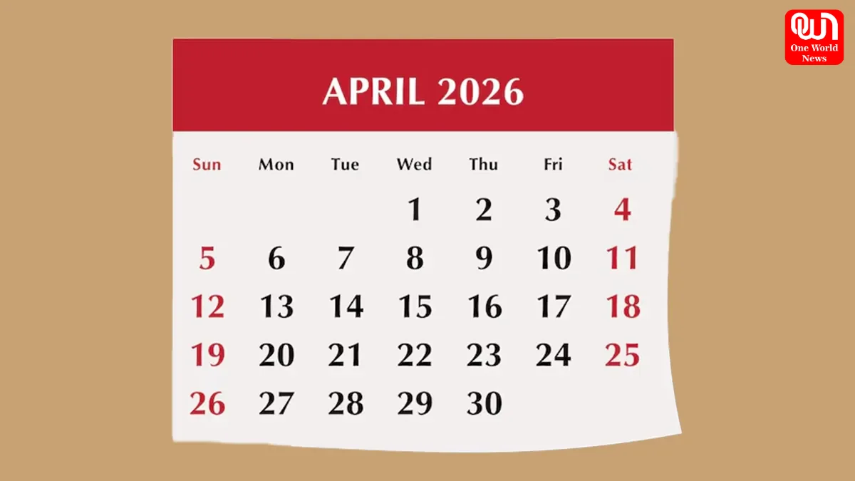 Important Days In April 2026