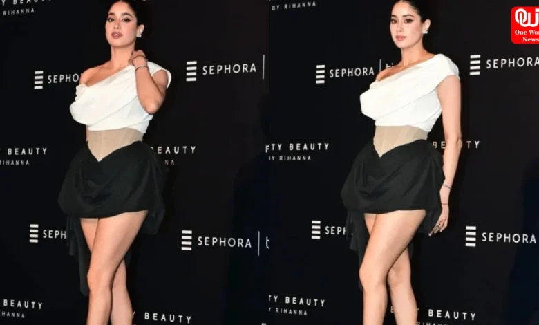Janhvi Kapoor, Rihanna Launch Party