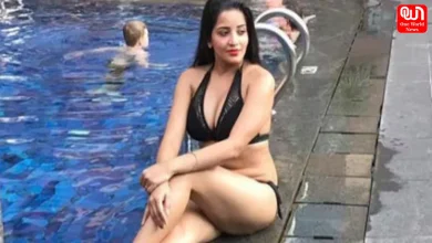 Monalisa Sexy Black Bikini Look
