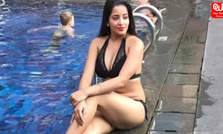 Monalisa Sexy Black Bikini Look
