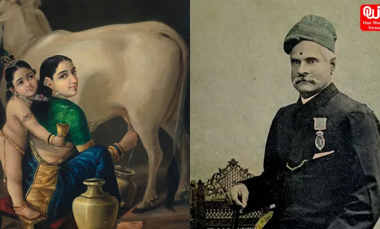 Raja Ravi Varma, Yashoda and Krishna, artwork at ₹167.2 cr