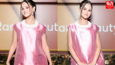 Selena Gomez, Prada Mini Dress, LA Beauty Event