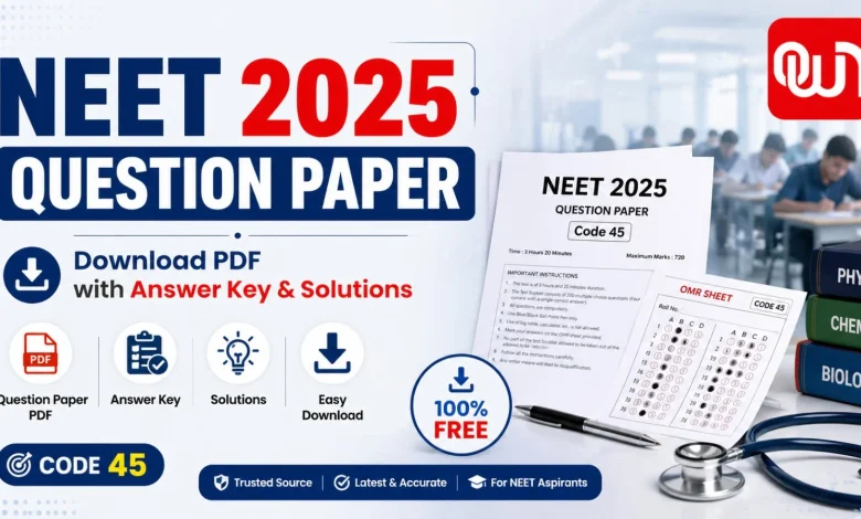 NEET 2025 Question Paper