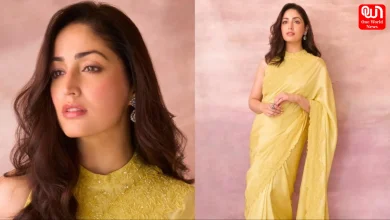 Yami Gautam, Sunshine Yellow Saree