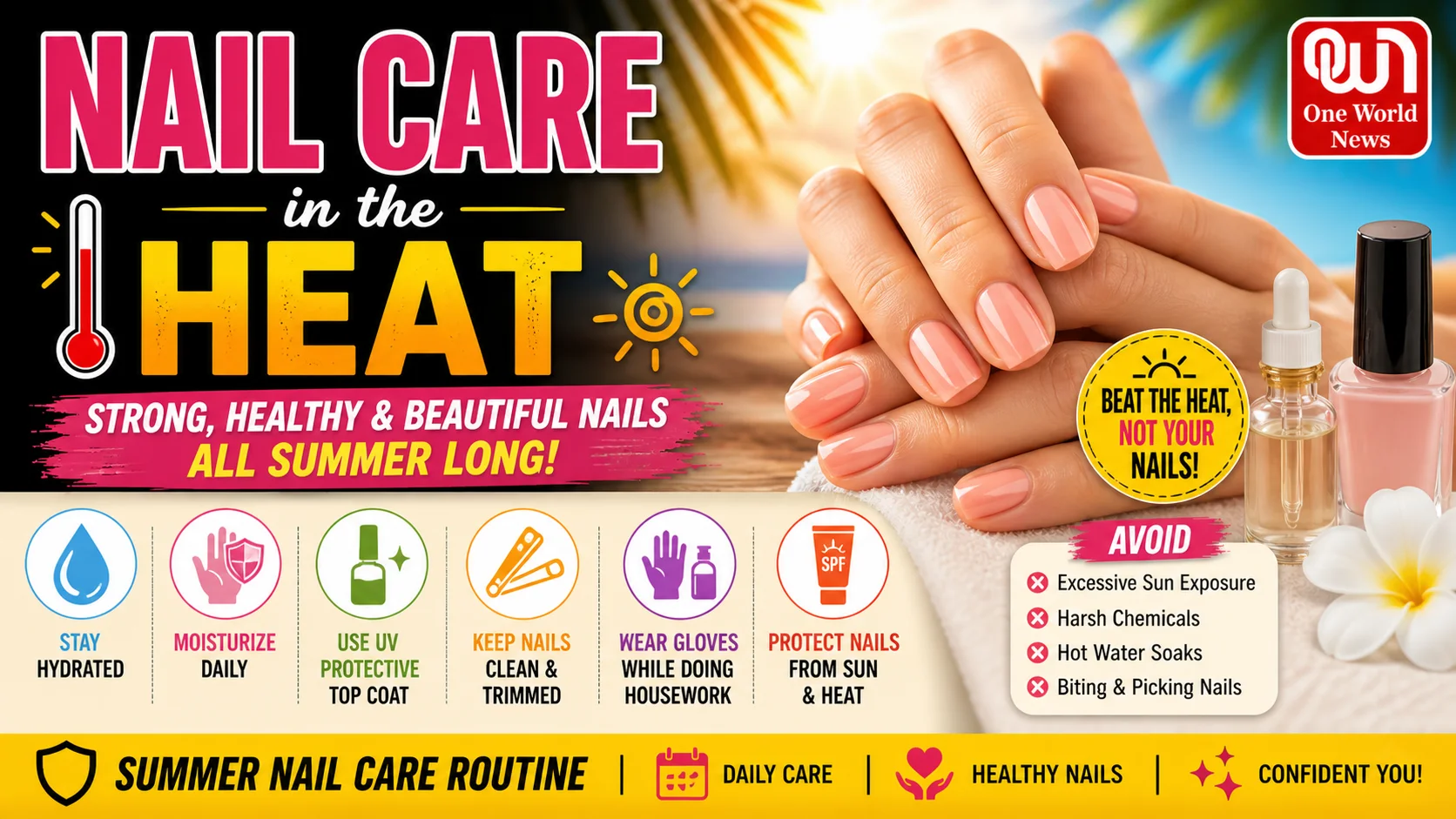 Nail Care In The Heat