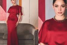 Tamannaah Bhatia wore a luxurious Victoria Beckham Satin Gown featuring a sleek silhouette and elegant satin finish for the glamorous Awards Night. Why is the Victoria Beckham Satin Gown popular? The Victoria Beckham Satin Gown is popular for its timeless design, luxurious satin texture, and sophisticated styling that suits red-carpet events perfectly. How did Tamannaah style her satin gown look? Tamannaah Bhatia styled the gown with minimal accessories, soft makeup, and elegant hair styling to maintain a classy and refined appearance. Is Tamannaah Bhatia considered a fashion icon? Yes, Tamannaah Bhatia is widely regarded as a fashion icon due to her stylish red-carpet appearances and versatile fashion choices. Tamannaah Bhatia’s latest Awards Night appearance in the stunning Victoria Beckham Satin Gown is a perfect example of timeless celebrity fashion. From the luxurious satin fabric to the elegant styling, every element of the look reflected sophistication and glamour, making it one of her most talked-about fashion moments recently.