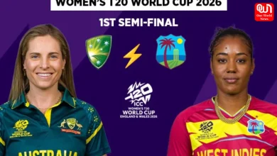 Australia Women vs West Indies Women, ICC Women's T20 World Cup 2026