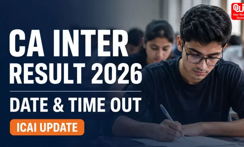 CA Inter Result May 2026