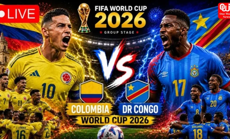 Colombia vs DR Congo
