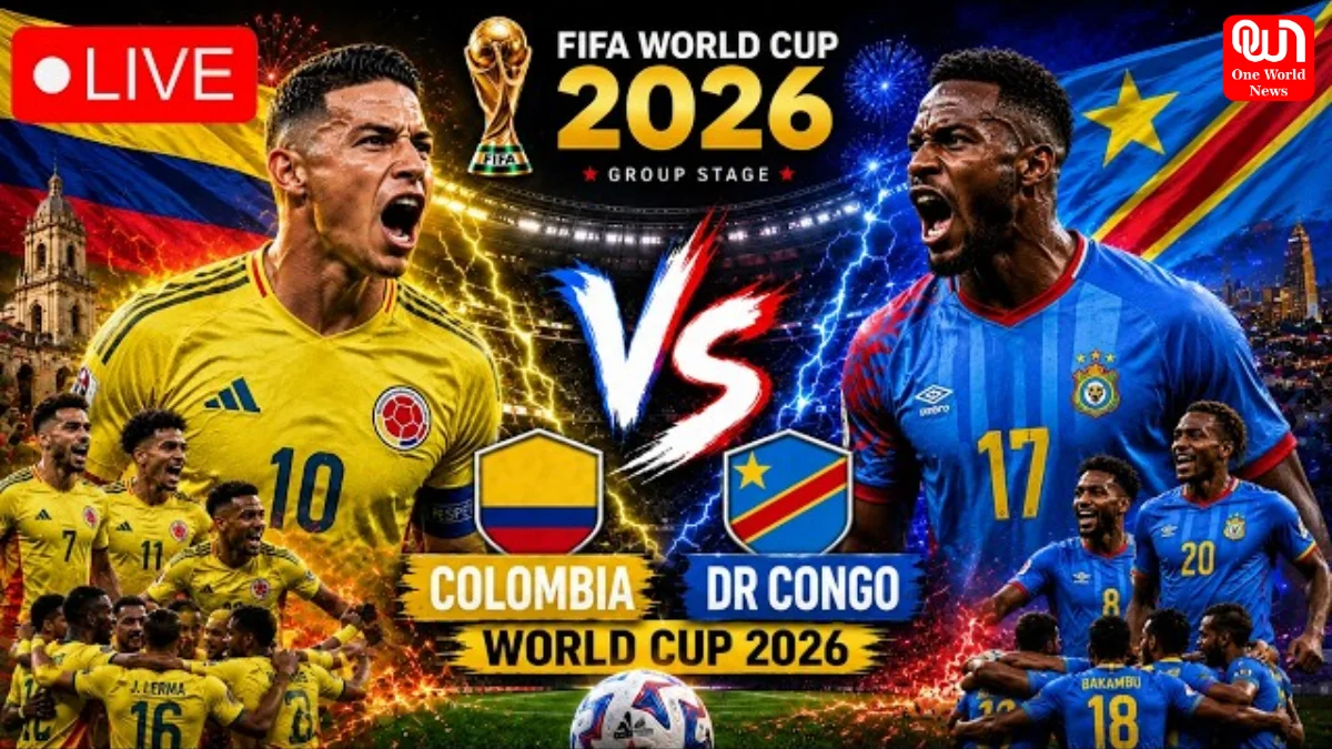 Colombia vs DR Congo