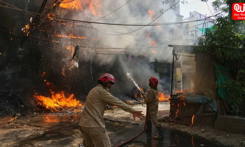 Delhi Malviya Nagar Hotel Fire
