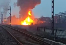 Fire At Haldia Petrochemicals