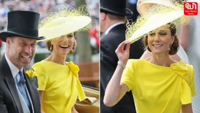 Kate Middleton, Yellow Roksanda Mididress