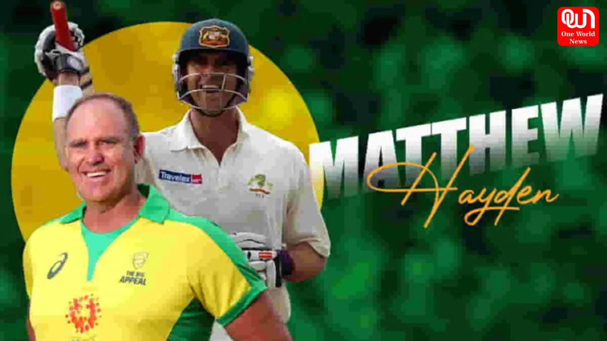 Matthew Hayden Biography