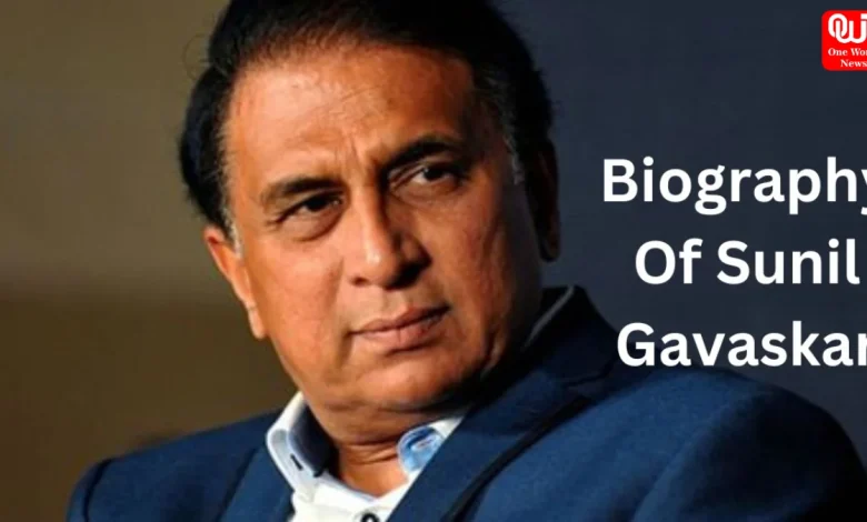 Sunil Gavaskar Biography