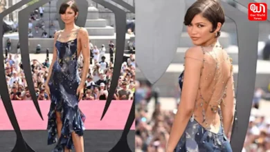 Zendaya, Spider-Man, Vintage Galliano Zodiac Dress