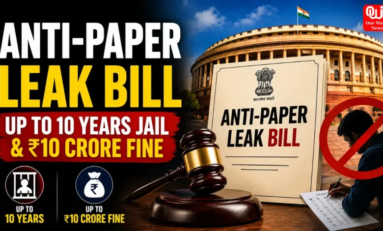 Anti-Paper Leak Legislation, Exam fraud, Public Examinations Bill, NEET paper leak, Parliamentary debate, Student protests, Penalties, Investigation
