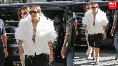 Jennifer Lopez Flaunts Black Bra Under