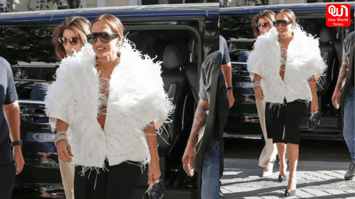 Jennifer Lopez Flaunts Black Bra Under