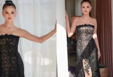 Selena Gomez, Lacy Oscar de la Renta LBD
