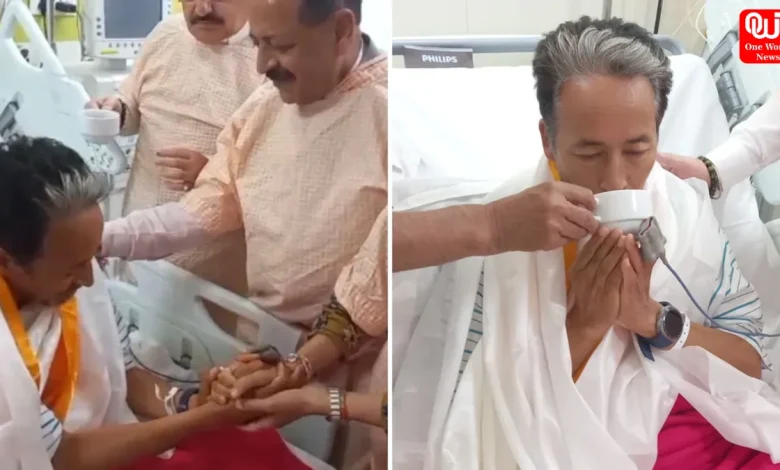 Sonam Wangchuk hunger strike, Sonam Wangchuk, Sonam Wangchuk health, Sonam Wangchuk ends hunger strike, NEET paper leak, examination reforms, JP Nadda