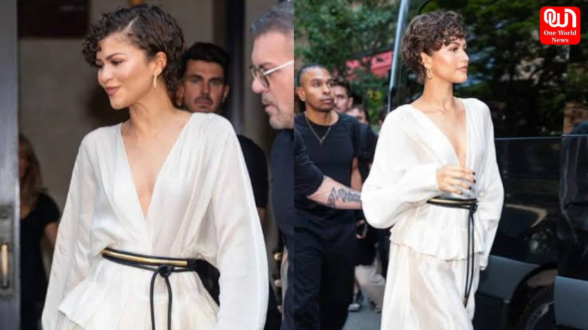 Zendaya, Greek Goddess Athena, White Grecian Dress