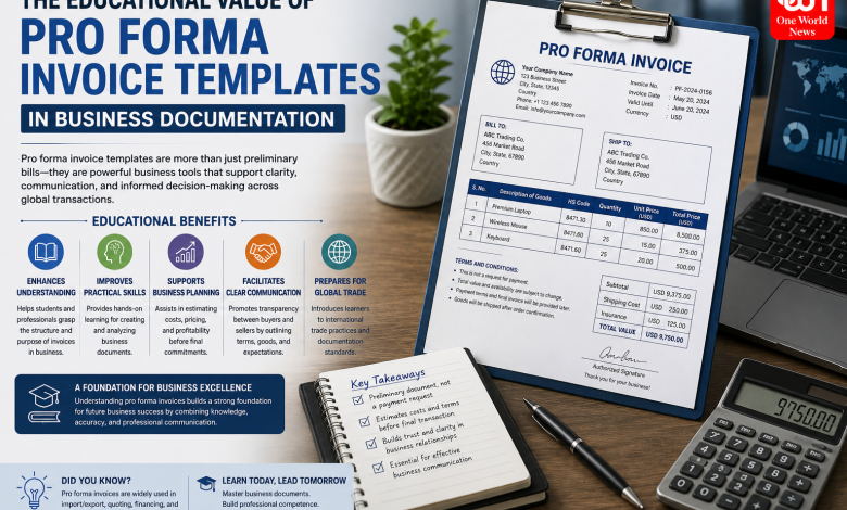 The Educational Value of Pro Forma Invoice Templates in Business Documentation