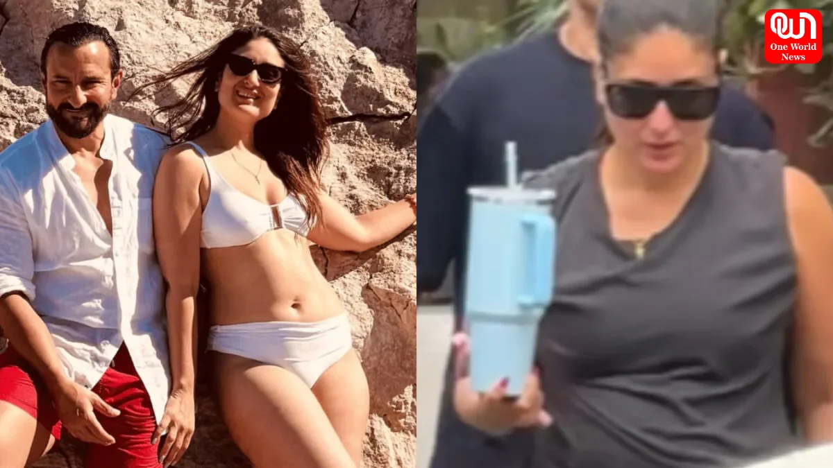Kareena Kapoor pregnancy rumors, Kareena Kapoor, not pregnant, Saif Ali Khan, third child, viral video, social media, baby bump