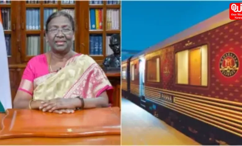 President Droupadi Murmu, Luxury Train From Bhubaneswar